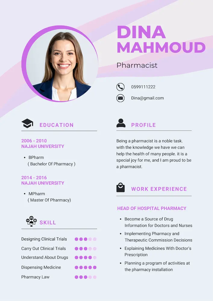 Professional CV Template Editable - Image 2