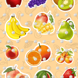 healthy food stickers