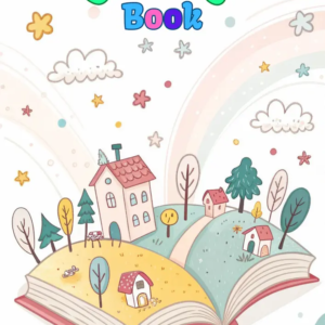 Sample: Kids coloring book with magical fantasy designs – 11 printable pages + 2 colored covers for creative fun